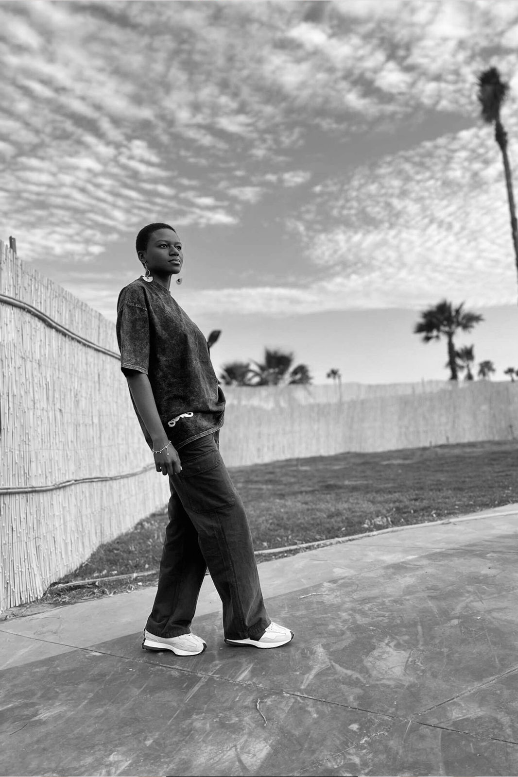 T-Shirt snob délavé (1ère collection) - Noir délavé - Vue 2