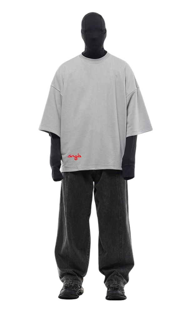 T-shirt snob (2ème collection) - Gris - Vue 3