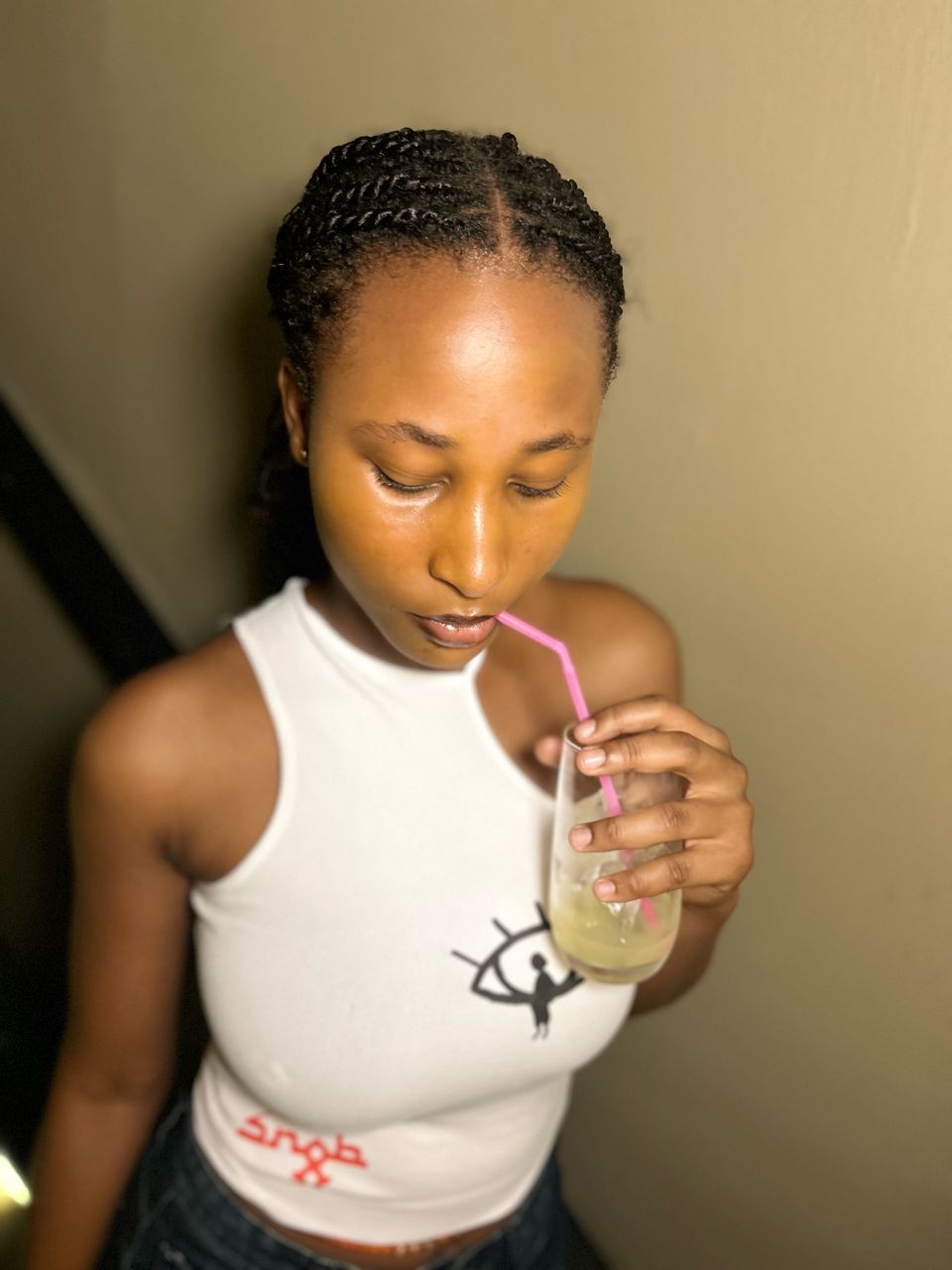 Crop top snob (2ème collection) - Blanc - Vue 3