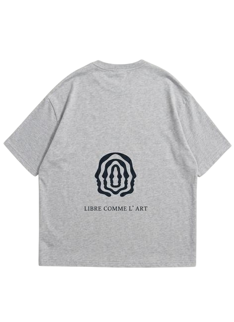 T-shirt snob (2ème collection) - Gris - Vue 2